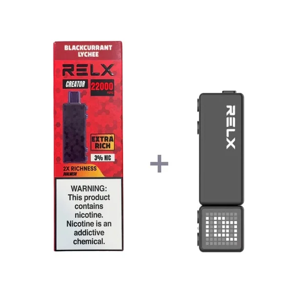 悅刻積木Relx Creator 22000口拋棄式電子煙|17款口味現貨|專機專用